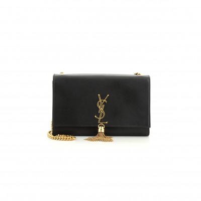 YSL KATE TASSEL GOLD CHAIN CHAIN CROSSBODY BAG BCI3541190316 (24*14*5cm)